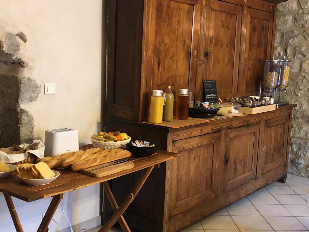 Chambres D'Hotes Les Clapas Chauzon Exterior foto