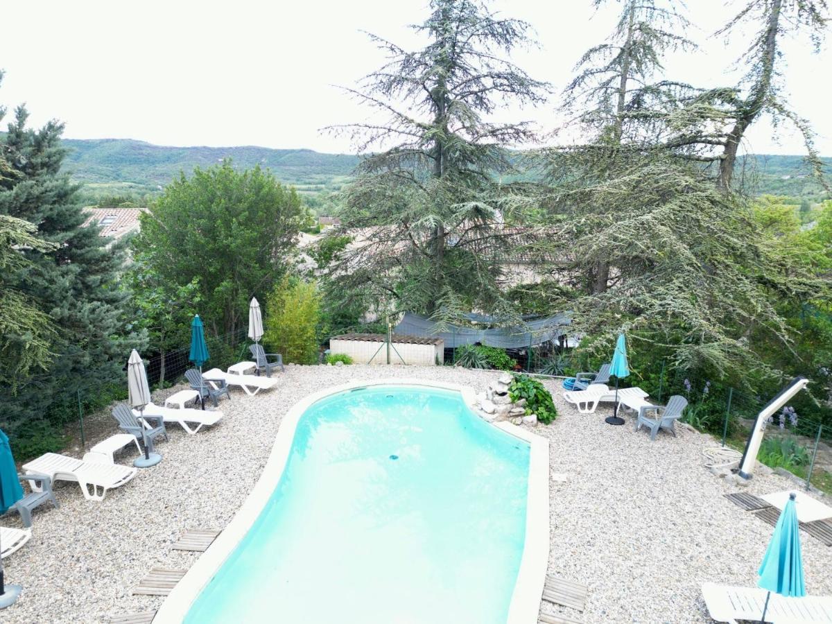 Chambres D'Hotes Les Clapas Chauzon Exterior foto